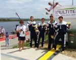 AZZURRI SUL PODIO AI MONDIALI UNIVERSITARI CON L'ARGENTO DEL K4 MASCHILE ED IL BRONZO DEL K2 FEMMINILE