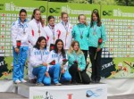 ANCORA UN ARGENTO ED UN BRONZO AL MONDIALE DI BANJA LUKA PER LE DONNE E GLI UOMINI DEL K1 SPRINT A SQUADRE