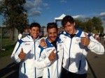 IL TRIO IRIDATO DI MOLMENTI, DE GENNARO E ROMEO E' ARGENTO ALLA COPPA DEL MONDO DI PRAGA