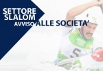 AVVISO ALLE SOCIETA' DI CANOA SLALOM: ANNULLAMENTO GARA DI CUNEO