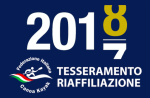 APERTE LE PROCEDURE DI RIAFFILIAZIONE E TESSERAMENTO PER IL 2018