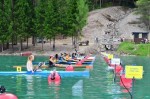 TUTTO PRONTO AD AURONZO DI CADORE PER LA GARA INTERNAZIONALE DI CANOA VELOCITA'