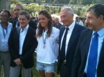 MARATONA: IL SINDACO GIANNI ALEMANNO IN VISITA AL MONDIALE DI ROMA 2012