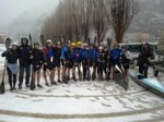 NEVE A VALSTAGNA, DISCESISTI IN AZIONE SULLE ACQUE DEL BRENTA