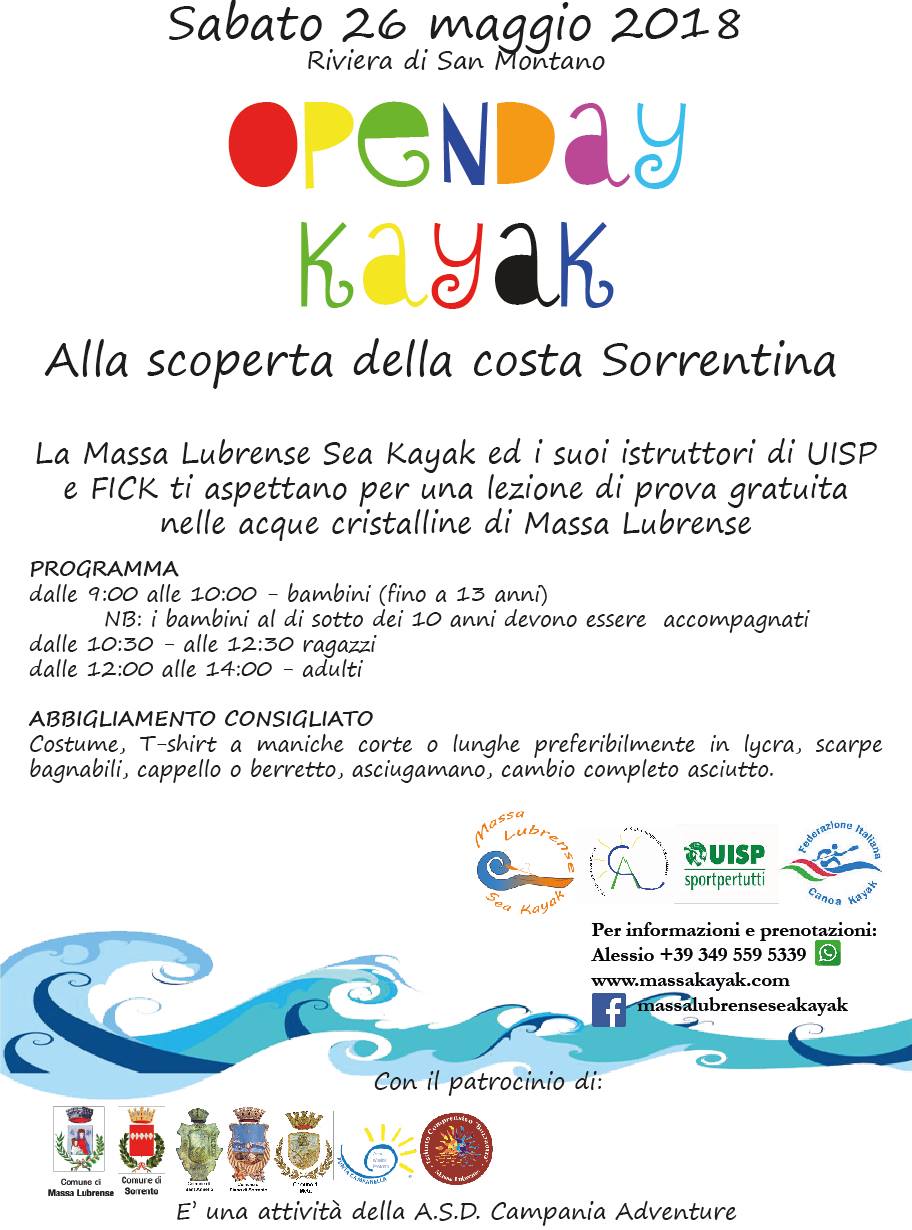 NAPOLI - OPEN DAY KAYAK