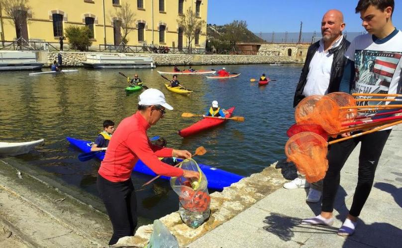 Pulizia del Canale di Terramaini - Cagliari