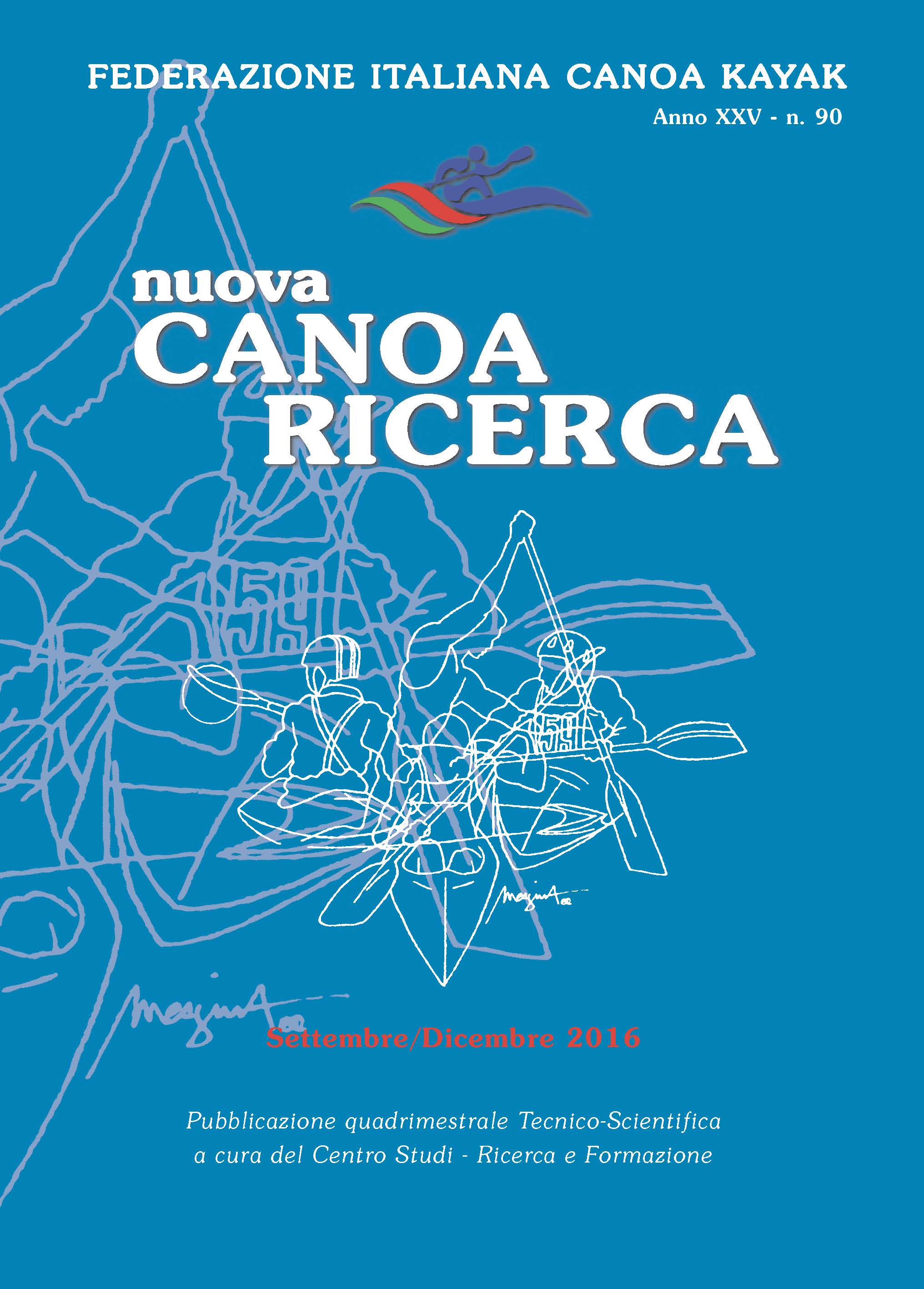n.89 - Nuova Canoa Ricerca, Anno XXV, Maggio/Agosto 2016